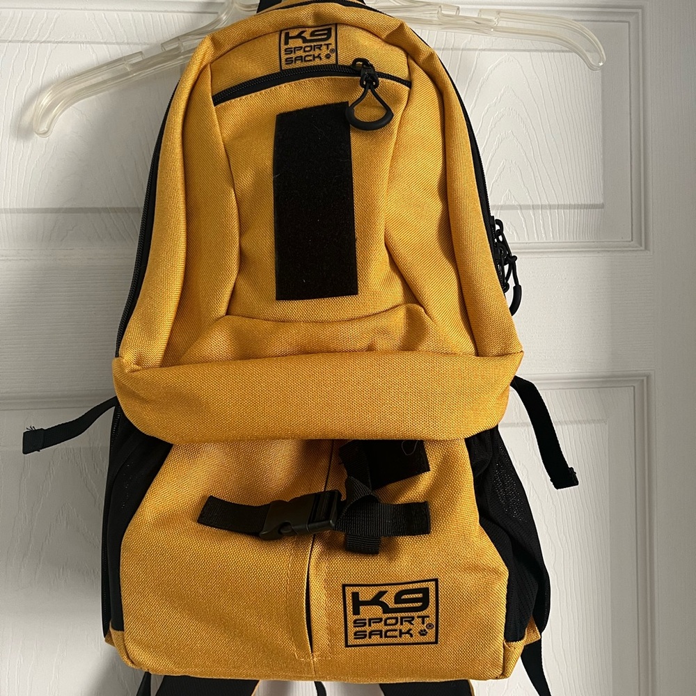 COPY - K9 sport sack plus, dog backpack, S, yellow